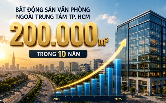 Knight Frank: Bất động sản văn phòng ngoài trung tâm TP. HCM hấp thụ gần 200.000m2 trong 10 năm