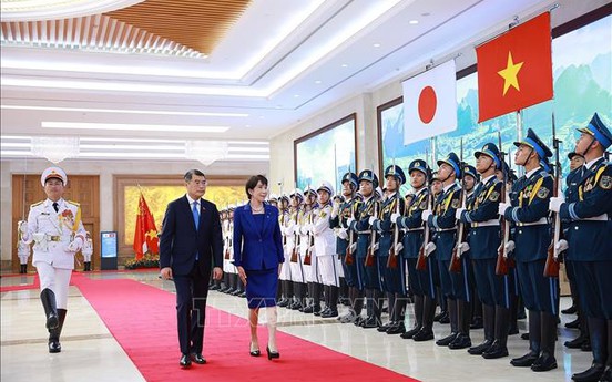 Thủ tướng Lê Minh Hưng chủ trì Lễ đón chính thức Thủ tướng Nhật Bản