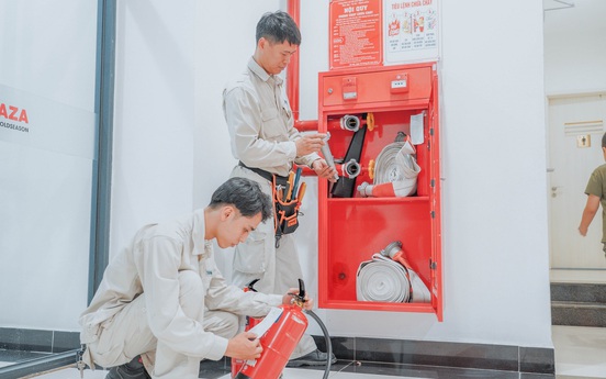 Phòng cháy chữa cháy: "Lá chắn" bảo vệ an toàn cho các tòa chung cư