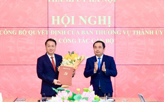 Ông Trần Đình Cảnh giữ chức Chủ nhiệm Ủy ban Kiểm tra Thành ủy Hà Nội