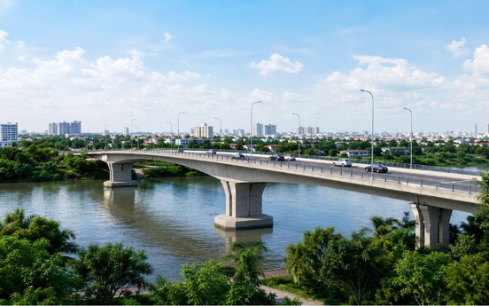 Thành phố giàu nhất Việt Nam sắp xây cầu mới hơn 1.100 tỷ kết nối nội đô, xóa bỏ cầu sắt tạm nay đã xuống cấp