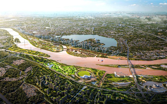 Liên danh Đại Quang Minh - THACO - Hòa Phát có đề xuất mới về đại dự án trục đại lộ cảnh quan sông Hồng