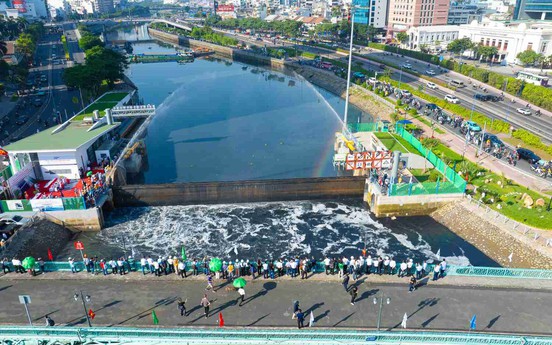 Sắp hoàn thành siêu dự án chống ngập gần 10.000 tỷ tại đô thị giàu có của Việt Nam do  Trung Nam Group đầu tư