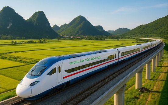 Đường sắt tốc độ cao kết nối Đông Nam Bộ và Đồng bằng sông Cửu Long: Dài gần 300km với 9 nhà ga