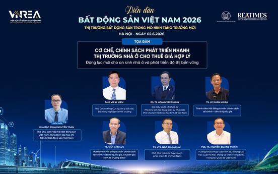 Diễn đàn Bất động sản Việt Nam 2026: Chân dung những nhà quản lý, chuyên gia gợi mở chính sách phát triển nhà ở cho thuê giá hợp lý