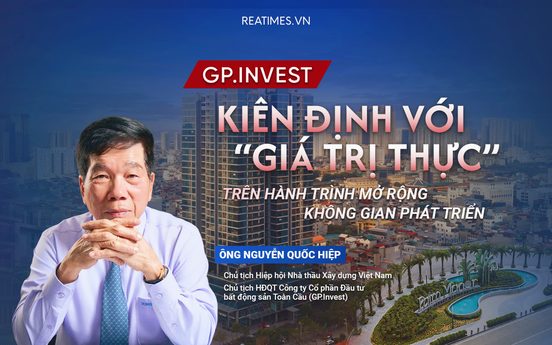Ông Nguyễn Quốc Hiệp: Danh hiệu là động lực để GP.Invest tiếp tục giữ vững cam kết và nâng cao chuẩn mực phát triển
