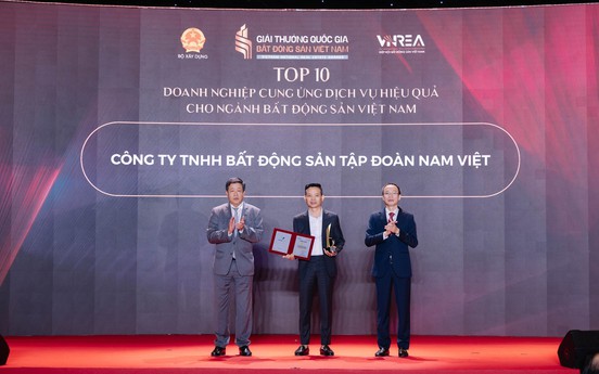 Nam Việt Group ghi dấu ấn tại Giải thưởng Quốc gia Bất động sản Việt Nam lần thứ II