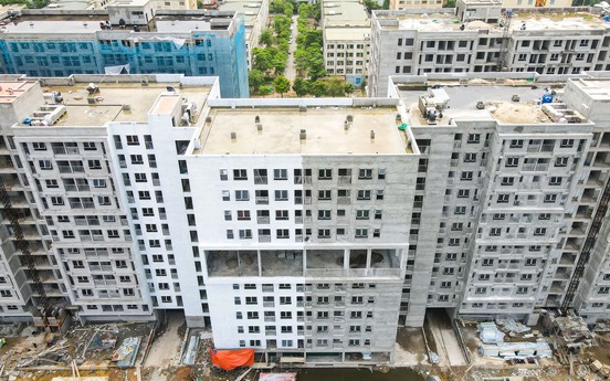 Cận cảnh nhà ở xã hội CT3 Kim Chung nơi hơn 3.600 người sắp bốc thăm online