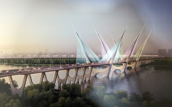 Cây cầu thứ 6 bắc qua sông Hồng đón tin vui, nỗ lực về đích sau 1 năm nữa