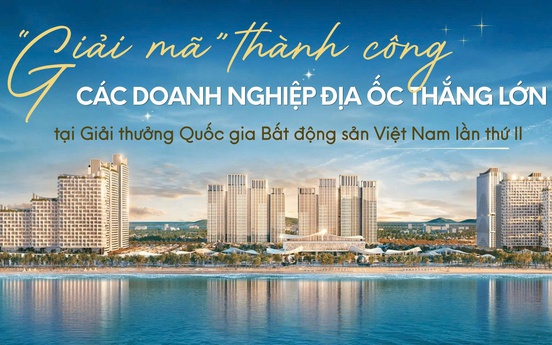 Điều gì làm nên thành công của các doanh nghiệp địa ốc "thắng lớn" tại Giải thưởng Quốc gia Bất động sản Việt Nam lần thứ II?