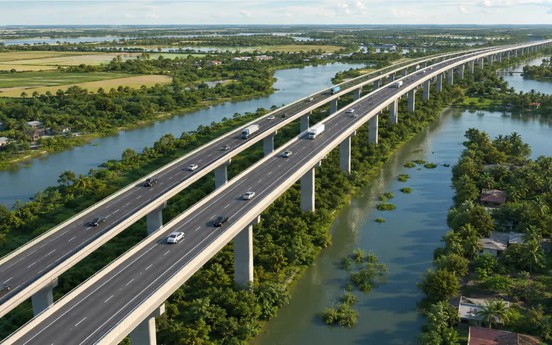 Dự kiến xây dựng cao tốc 45.400 tỷ trên cầu cạn nối Đông Nam Bộ với Đồng bằng sông Cửu Long