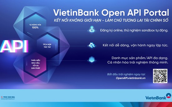 VietinBank Open API Portal phiên bản mới: Đón đầu xu hướng tài chính số thông minh
