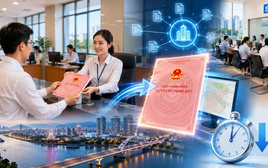 NÓNG: Thí điểm cấp quyền trao sổ đỏ cho chi nhánh tại TP đáng sống nhất Việt Nam