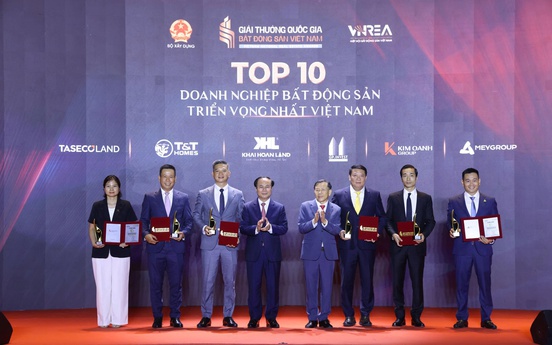 Vinh danh Top 10 doanh nghiệp Bất động sản triển vọng nhất Việt Nam