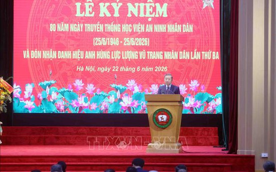 Tổng Bí thư, Chủ tịch nước Tô Lâm: Xây dựng nguồn nhân lực an ninh đáp ứng yêu cầu trong kỷ nguyên mới