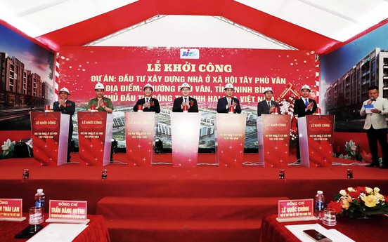 Ninh Bình: Khởi công dự án nhà ở xã hội Tây Phù Vân