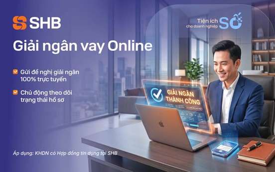 Từ sinh trắc học đến giải ngân online: SHB gia tăng tiện ích số dành cho khách hàng doanh nghiệp