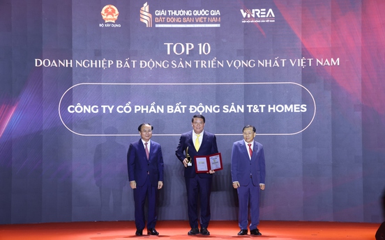 T&T Homes gặt hái thành công tại Giải thưởng Quốc gia Bất động sản Việt Nam nhờ triết lý “Tinh hoa thế giới, bản sắc Việt Nam”