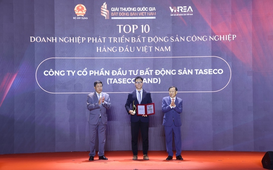 Dấu ấn bất động sản công nghiệp đưa Taseco Land đến cú đúp Giải thưởng Quốc gia Bất động sản Việt Nam