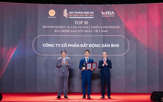 BHS Property nhận "cú đúp" tại Giải thưởng Quốc gia Bất động sản Việt Nam lần thứ II, khẳng định hiệu quả của mô hình chuỗi cung ứng bất động sản