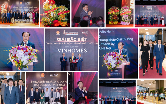 Nhìn lại những hình ảnh ấn tượng tại Lễ trao Giải thưởng Quốc gia Bất động sản Việt Nam lần thứ II