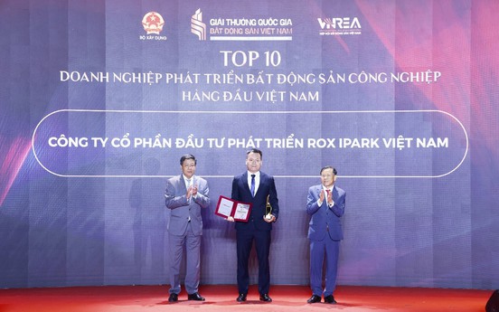 ROX iPark giành cú đúp tại Giải thưởng quốc gia Bất động sản Việt Nam