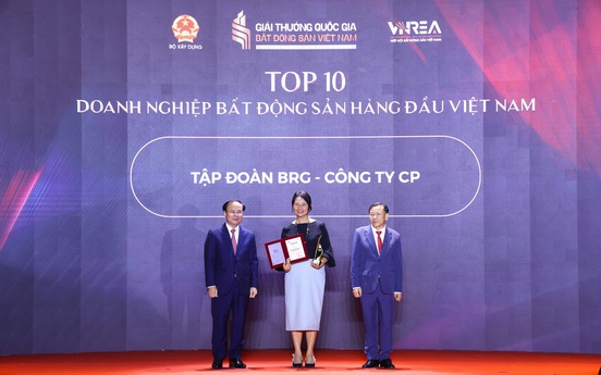 Tập đoàn BRG và Công ty Thành phố Thông minh Bắc Hà Nội nhận giải thưởng lớn