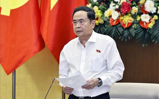 Chủ tịch Quốc hội Trần Thanh Mẫn: Tiếp tục thể hiện vai trò trung tâm trong thể chế hóa chủ trương của Đảng