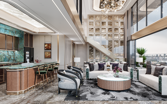 Nghệ thuật "chế tác" căn hộ hàng hiệu tại Noble Crystal Long Bien WorldHotels Residences