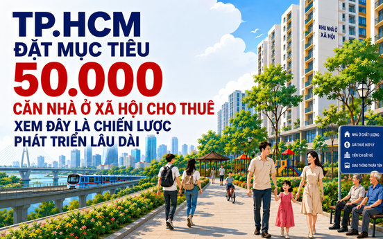 TP.HCM đặt mục tiêu 50.000 căn nhà ở xã hội cho thuê, xem đây là chiến lược phát triển lâu dài