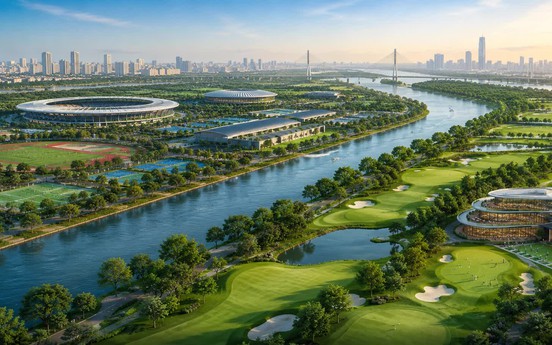 Quy hoạch Hà Nội 100 năm: Thủ đô định hình hệ sinh thái thể thao mới, lần đầu quy hoạch học viện golf ven sông