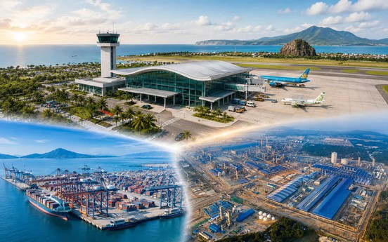 Một địa phương của Việt Nam cùng lúc sở hữu 2 sân bay, cảng biển nước sâu và đảo tiền tiêu