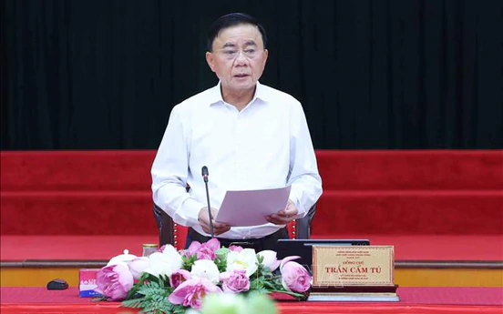 Thường trực Ban Bí thư Trần Cẩm Tú chủ trì Hội nghị giao ban quý II/2026
