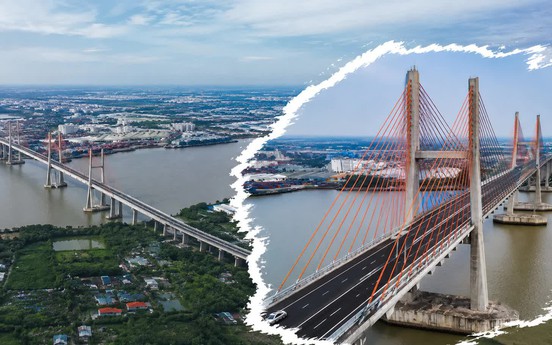 Việt Nam sở hữu siêu cầu dây văng lọt TOP nhiều nhịp nhất thế giới: 144 bó cáp giữ nhịp công trình hơn 3km vượt cửa sông, kết cấu khó thi công bậc nhất