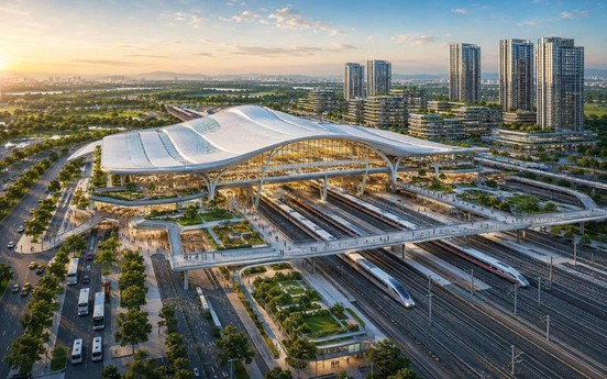 Liên danh Nhật Bản và Tập đoàn T&T đề xuất đầu tư tổ hợp ga kết nối đường sắt tốc độ cao hơn 32.000 tỷ tại Hà Nội