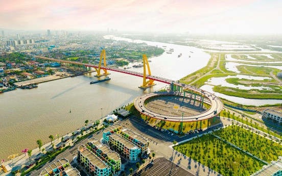 Chỉ 5 phút qua cầu Hoàng Gia, chạm thủ phủ mới của giới tinh hoa Hải Phòng