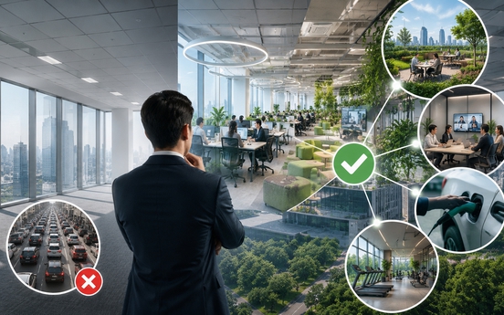 Savills: Doanh nghiệp hiện nay chọn văn phòng không còn vì vị trí đẹp