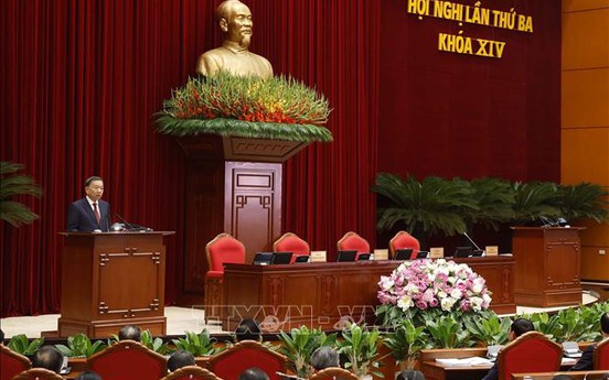 Thông cáo báo chí về ngày làm việc thứ năm và bế mạc Hội nghị lần thứ ba Ban Chấp hành Trung ương Đảng khóa XIV