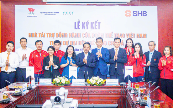 SHB trở thành Nhà tài trợ đồng hành của Đoàn Thể thao Việt Nam tại ASIAD 2026