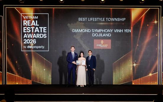 Dojiland lập Hattrick với 3 giải thưởng danh giá tại Dot Property Vietnam Real Estate Awards 2026