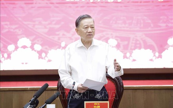 Tổng Bí thư, Chủ tịch nước Tô Lâm: Hà Nội phải tăng trưởng nhanh hơn, chất lượng phát triển phải tốt hơn