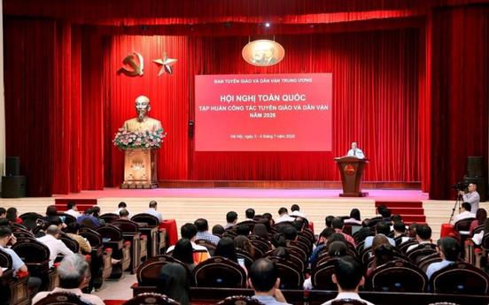Đổi tên Ban Tuyên giáo và Dân vận Trung ương thành Ban Tuyên giáo Trung ương