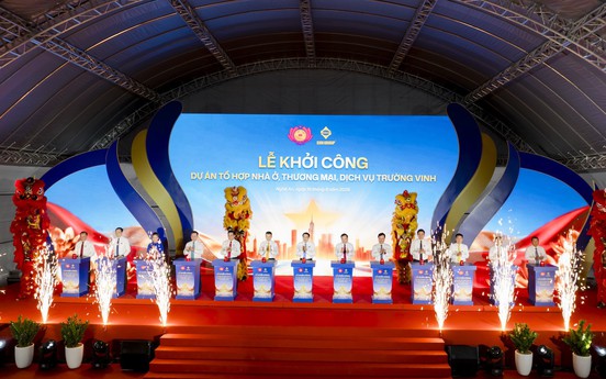 Khởi công tổ hợp nhà ở, thương mại dịch vụ gần 9.000 tỷ đồng do Sun Group đầu tư tại trung tâm Nghệ An