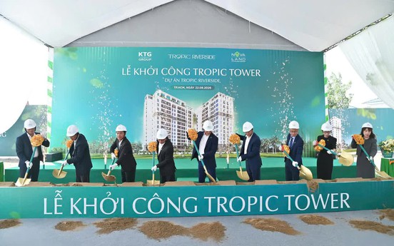 Khởi công khu căn hộ Tropic Tower, Novaland quay trở lại thị trường khu Đông TP.HCM