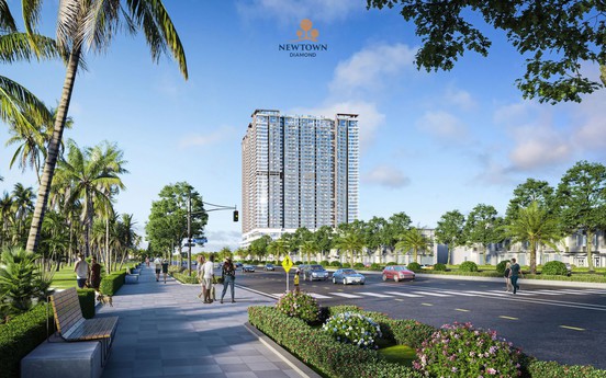 Giải mã sức hút Newtown Diamond: chuẩn sống all-in-one chinh phục khách thuê cao cấp