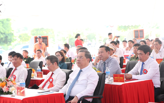 Phó Thủ tướng Thường trực Phạm Gia Túc dự Lễ khởi công 2 dự án hạ tầng trọng điểm của Đà Nẵng