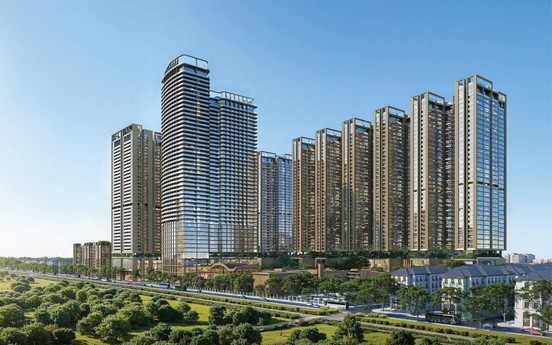 20 phút tới nội đô Hà Nội, một dự án “all - in - one” ở khu Đông hút người mua ở thực