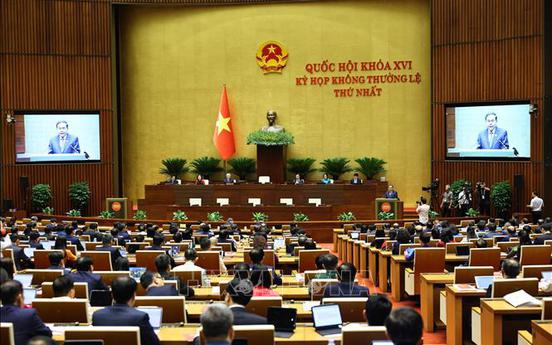 Khai mạc trọng thể Kỳ họp không thường lệ thứ Nhất, Quốc hội khóa XVI