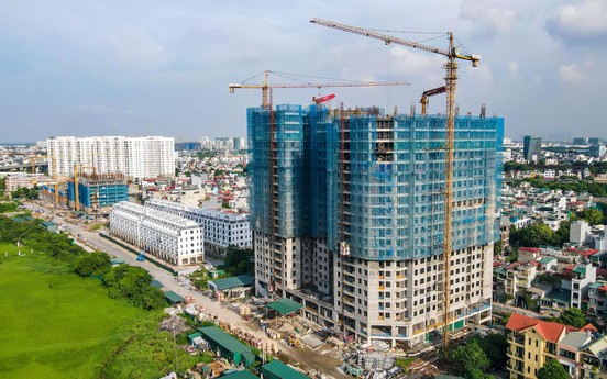 Hà Nội: Cận cảnh dự án nhà ở xã hội Thượng Thanh vừa cất nóc tòa đầu tiên, giá gần 30 triệu đồng/m2