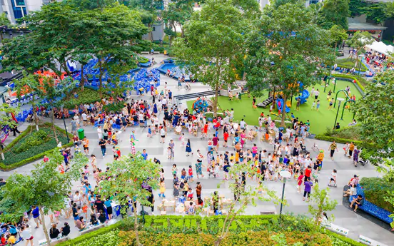 Cảnh quan góp phần định hình chất lượng sống tại khu đô thị